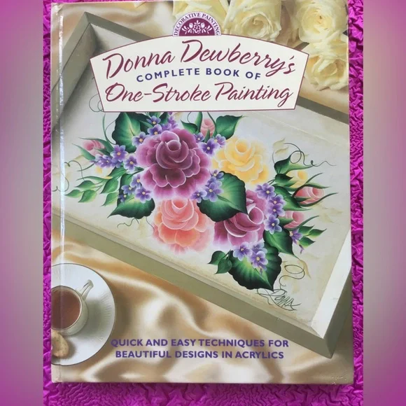 💖See new listing💝Donna Dewberry’s Complete Book of One Stroke Painting Hardcover - Picture 3 of 4